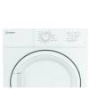 Control panel of Indesit CYDA81WWGLUK with dial and buttons
