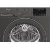 Dark grey Hotpoint tumble dryer with PetHairCare technology