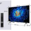 Dimensions of the TCL 50C6KS-UK 50 inch TV