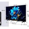Dimensions of the TCL 75P7K-UK 75 inch TV