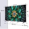 Dimensions of the TCL QLED 65 inch TV
