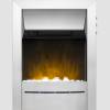 Dimplex Savena Ecolite Brushed Chrome Electric Fire