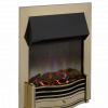 Dimplex Dumfries Brass Optiflame 3D Electric Inset Fire