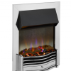 Dimplex Dumfries Chrome Optiflame 3D Electric Inset Fire