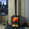 Dovre Rock 350 Wood Burning Stove with Wood Box