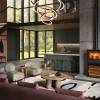 EcoDesign ready Stovax Riva2 66 stove with sleek steel body and large viewing glass