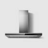 Elica Adele 90cm Box Cooker Hood - Black & Stainless Steel 