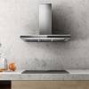 Elica Adele Cooker Hood - Black & Stainless Steel