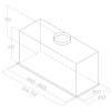 Elica Fold 52cm Integrated Cooker Hood - Grey