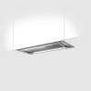 Elica Glass Out 90cm Integrated Cooker Hood - Stainless Steel 