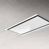 Elica Hilight Glass 16cm High Ceiling Cooker Hood - White