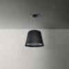 Elica Juno 50cm island Cooker Hood - Black