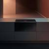 Elica Lhov oven interior with steam function and air frying tray