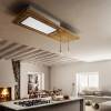 Elica Lullaby 120cm Oak Ceiling Hood - Ducted