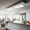 Elica Lullaby 120cm White Wood Ceiling Hood - Ducted