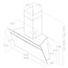 Elica Majestic No Drip Dimensions