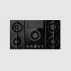 Elica NikolaTesla Flame 88cm Filtering Gas Hob - Black