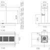 Elica Thin 120cm Island Dimensions