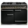 Falcon F1092DXDFBLBM - 1092 Deluxe Dual Fuel Black Brass Range Cooker 76810