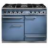 Falcon F1092DXDFCANM - 1092 Deluxe Dual Fuel China Blue Nickel Range Cooker 80610