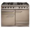 Falcon F1092DXDFFNNM - 1092 Deluxe Dual Fuel Fawn Nickel Range Cooker 115420
