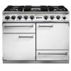 Falcon F1092DXDFWHNM - 1092 Deluxe Dual Fuel White Nickel Range Cooker 82300