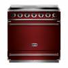 Falcon F900SEIRDN-EU - 900S Electric Induction Cherry Red Nickel Range Cooker 90070