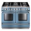 Falcon FCON1092DFCANM-EU - 1092 Continental Dual Fuel China Blue Nickel Range Cooker 79540