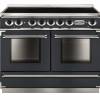 Falcon FCON1092EIBLC-EU - 1092 Continental Electric Induction Black Chrome Range Cooker 83620