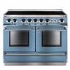 Falcon FCON1092EICAN-EU - 1092 Continental Electric Induction China Blue Nickel Range Cooker 83650