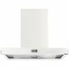 Falcon FHDCT900WHN - 900 Contemporary White Nickel Chimney Hood 90970