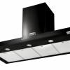 Falcon FHDSF1100BLC - 1100 Super Flat Black Chrome Chimney Hood 92930