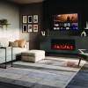 Fire FX Atmos 105R electric fire with glowing log bed