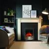 FireFx Amara chrome and black electric fire