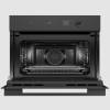Fisher & Paykel OM60NMLB1 Minimal Compact Black Combi-Microwave Oven