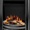 Flavel Proflame Autograph electric fire black nickel and chrome