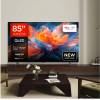 Front dimensions of the TCL 85T8C-UK 85 inch Google TV