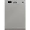 Front open view of NordMende DW67SL Dishwasher in silver