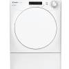 Front view of Candy CSEV9DF-80 9kg vented tumble dryer in white