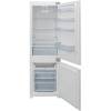 Front view of Culina FFBIFF7030E integrated fridge freezer with 7030 split and LED lighting