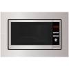 Front view of Culina UBMICL20SS.1 built-in microwave in stainless steel with LED display and push-button controls