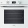 Front view of Indesit IO258HSWUK built-in single oven in white finish