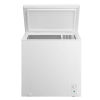 Front view of NordMende CF198WH chest freezer in white