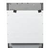 Front view of NordMende DF63 integrated dishwasher with cabinet door closed
