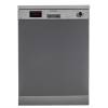 Front view of NordMende DW67DIX dishwasher in dark inox finish