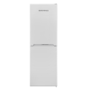 Front view of NordMende RFF317NFWH fridge freezer in white