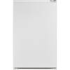 Front view of NordMende RII880A+ integrated fridge with door closed