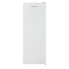 Front view of NordMende RTF248WH tall freezer in white