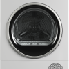 Front view of NordMende TDHP81WH heat pump dryer in white