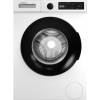 Front view of NordMende WMT1281WH 8kg washing machine in white